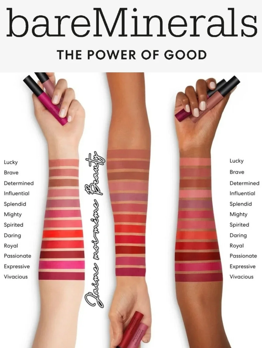 bareMinerals MINERALIST Lasting Matte Liquid Lipstick- Mighty Cool Midtone Pink